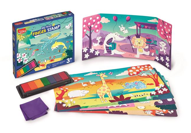 Ujjlenyomat nyomda, MAPED CREATIV "Early Age My First Finger Stamp"